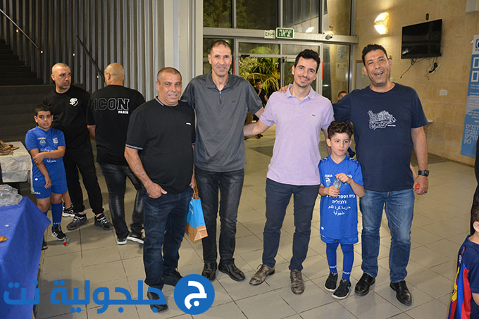 نجاح باهر لحفل اختتام الموسم الرياضي للمدرسة الكروية في جلجولية